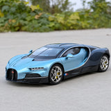 [TOY] 1:24 Bugatti 2024 Tourbillon blu modellino di auto Die-Cast