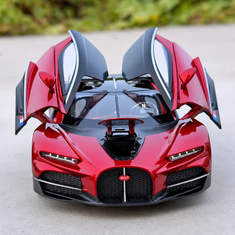[TOY] 1:24 Bugatti 2024 Tourbillon Red Model Car Die-Cast