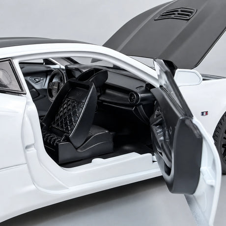 [TOY] 1:24 Chevrolet 2023 Camaro bianco modellino di auto Die-Cast