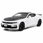 Chevrolet 2023 Camaro bianco 1:24 – modellino auto in metallo pressofuso da esposizione
