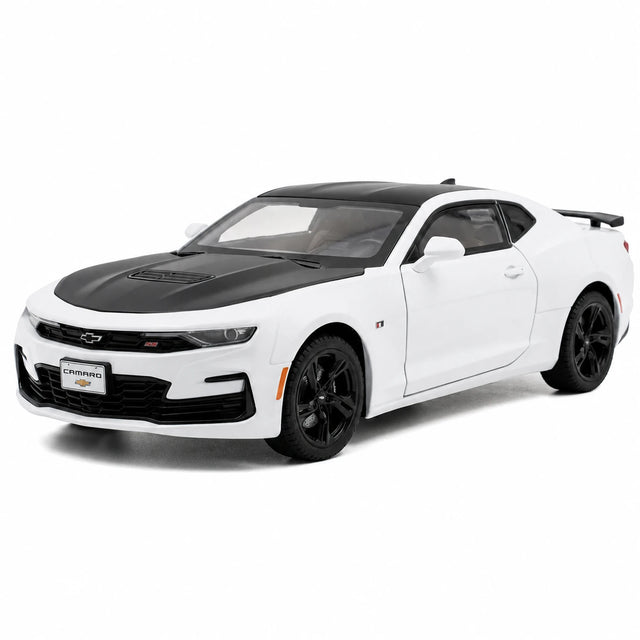 [TOY] 1:24 Chevrolet 2023 Camaro bianco modellino di auto Die-Cast