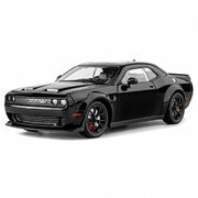 Dodge 2018 Challenger SRT Hellcat nero 1:24 – modellino auto in metallo pressofuso da esposizione