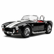 Ford 1965 Shelby Cobra 427 noir 1:24 – voiture miniature en métal moulé pour exposition