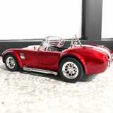 [TOY] 1:24 Ford 1965 Shelby Cobra 427 rouge voiture miniature Die-Cast