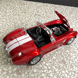 [TOY] 1:24 Ford 1965 Shelby Cobra 427 rouge voiture miniature Die-Cast