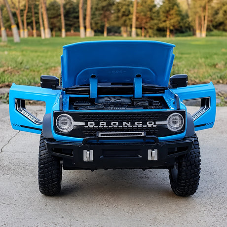 Ford 2021 Bronco أزرق 1:24 – نموذج عرض معدني مصبوب