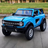 [TOY] 1:24 Ford 2021 Bronco sininen pienoismalli Die-Cast