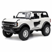 Ford 2021 Bronco الأبيض 1:24 – مجسم سيارة معدني للعرض