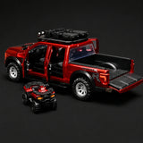 Ford 2021 F-150 Raptor Red 1:24 – Diecast Display Model Die-Cast