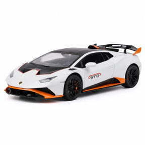 [TOY] 1:24 Lamborghini 2023 Huracan STO White Model Car Die-Cast