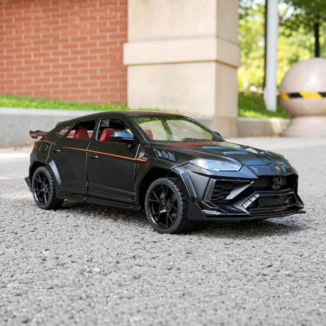 [TOY] 1:24 Lamborghini 2023 Urus Mansory Black Model Car Die-Cast