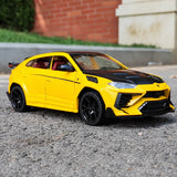 [TOY] 1:24 Lamborghini 2023 Urus Mansory gul modellbil Die-Cast