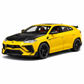 [TOY] 1:24 Lamborghini 2023 Urus Mansory gul modellbil Die-Cast