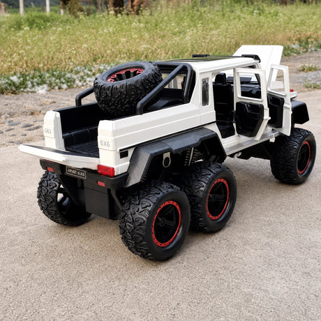 [TOY] 1:24 Mercedes-AMG 2013 G63 6x6 Off Road blanc voiture miniature Die-Cast