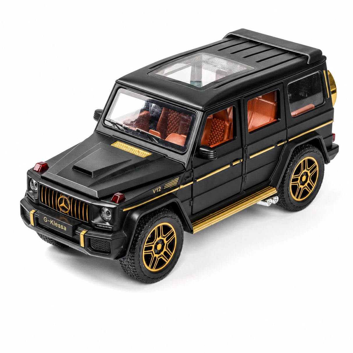 [TOY] 1:24 Mercedes-AMG 2015 G63 Black Model Car Die-Cast