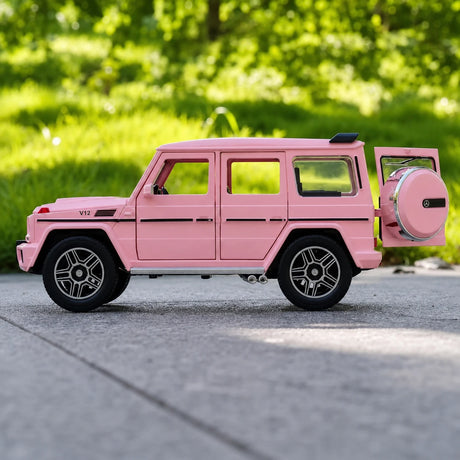 Mercedes-AMG 2015 G63 Pink 1:24 – Modèle d’exposition en métal moulé sous pression