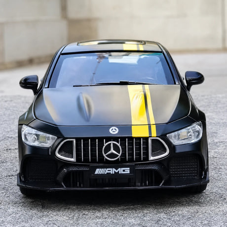 [TOY] 1:24 Mercedes-AMG 2018 GT63 nero modellino di auto Die-Cast