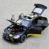 [TOY] 1:24 Mercedes-AMG 2018 GT63 zwart modelauto Die-Cast