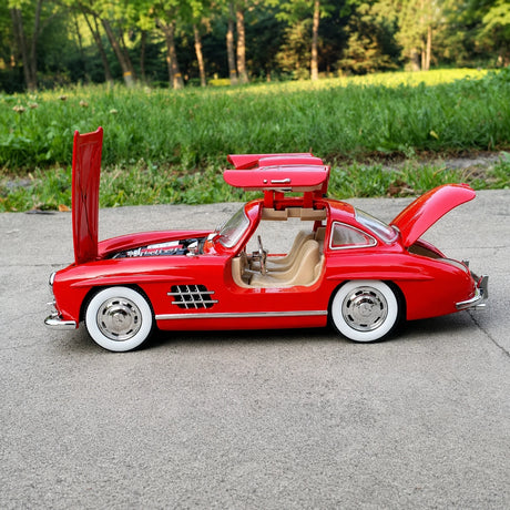 [TOY] 1:24 Mercedes-Benz 1954 300SL Red Model Car Die-Cast