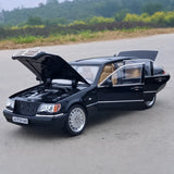 [TOY] 1:24 Mercedes-Benz 1991 600 SEL noir voiture miniature Die-Cast