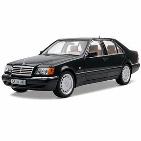 [TOY] 1:24 Mercedes-Benz 1991 600 SEL noir voiture miniature Die-Cast