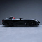 [TOY] 1:24 Mercedes-Benz 2009 SLR Stirling Moss noir voiture miniature Die-Cast