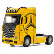 [TOY] 1:24 Mercedes-Benz 2012 Actros Yellow Model Car Die-Cast
