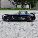 Mercedes-Benz 2013 SLS AMG Black Series Black 1:24 – Diecast Display Model Die-Cast