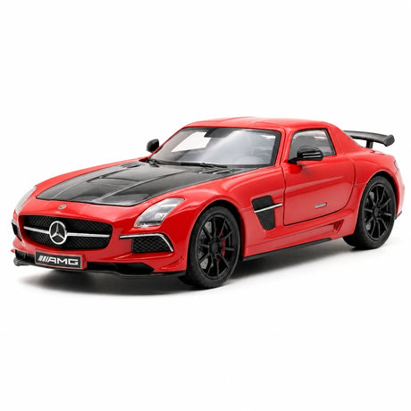 [TOY] 1:24 Mercedes-Benz 2013 SLS AMG Black Series Red Model Car Die-Cast