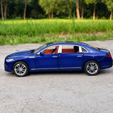 [TOY] 1:24 Mercedes-Benz 2017 E400 C238 Blue Model Car Die-Cast