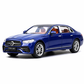 [TOY] 1:24 Mercedes-Benz 2017 E400 C238 Blue Model Car Die-Cast