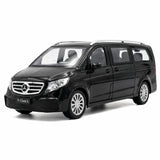 [TOY] 1:24 Mercedes-Benz 2018 V260L musta pienoismalli Die-Cast