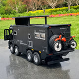 Mercedes- Arocs 2022 Nomadism Navigator F II Black 1:24 – Model wyświetlacza odlewany z odlewu