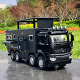 Mercedes- Arocs 2022 Nomadism Navigator F II Black 1:24 – Model wyświetlacza odlewany z odlewu