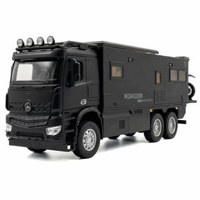 Mercedes- Arocs 2022 Nomadism Navigator F II Black 1:24 – Model wyświetlacza odlewany z odlewu