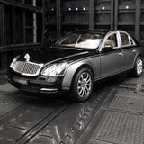 [TOY] 1:24 Mercedes-Maybach 2002 62S gris voiture miniature Die-Cast