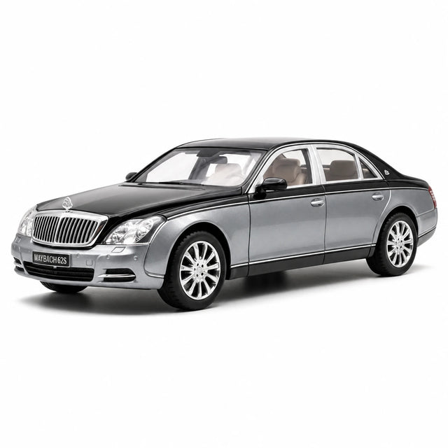 [TOY] 1:24 Mercedes-Maybach 2002 62S gris voiture miniature Die-Cast