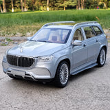 Mercedes-Maybach 2021 GLS600 Silver 1:24 – Modello espositivo in pressofusione