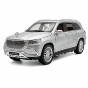 Mercedes-Maybach 2021 GLS600 argento 1:24 – modellino auto in metallo pressofuso da esposizione