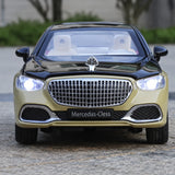 Mercedes-Maybach 2021 S680 Gold 1:24 – Valuvalettu näyttömalli