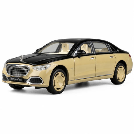 Mercedes-Maybach 2021 S680 Gold 1:24 – Modello Pressofuso per Display Pressofuso