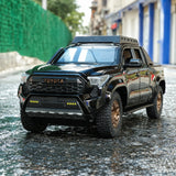 Toyota 2024 Tacoma Black 1:24 – model wyświetlaczy odlewany z odlewu