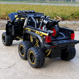 [TOY] 1:28 Ford 2020 F-150 Raptor 6x6 Off-Road Glossy Black Model Car Die-Cast