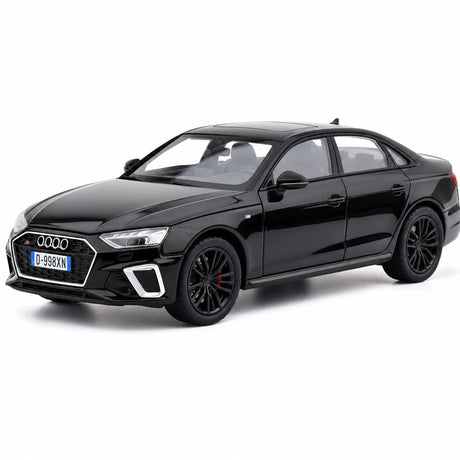 Audi 2025 A4L preto 1:32 – modelo de exposição em metal fundido