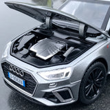 [TOY] 1:32 Audi 2025 A4L grå modellbil Die-Cast