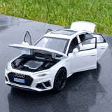 [TOY] 1:32 Audi 2025 A4L vit modellbil Die-Cast