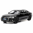 [TOY] 1:32 Audi 2022 A8L svart modellbil Die-Cast