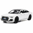 [TOY] 1:32 Audi 2022 A8L vit modellbil Die-Cast