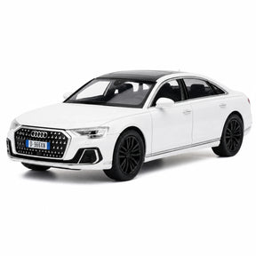 [TOY] 1:32 Audi 2022 A8L vit modellbil Die-Cast