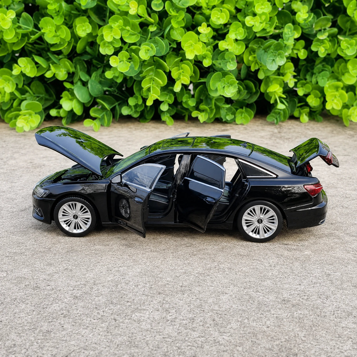 [TOY] 1:32 Audi 2019 A6 Black Model Car Die-Cast
